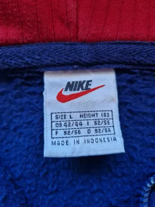 Sudadera Vintage Nike FC Barcelona 98/99.