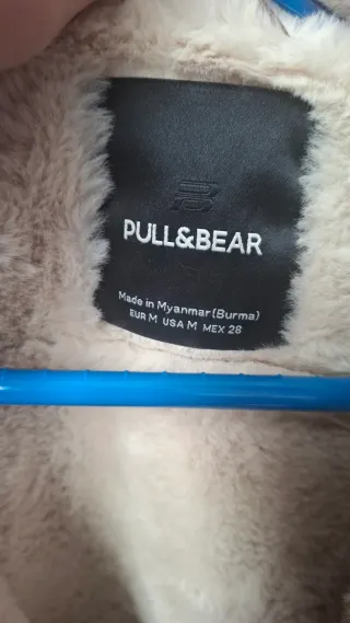 Cazadora Pull&Bear ante forrada