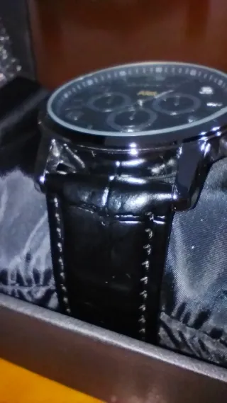 Reloj Estigma para hombre - esfera negra