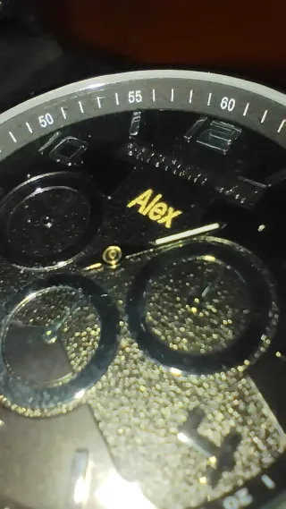 Reloj Estigma para hombre - esfera negra