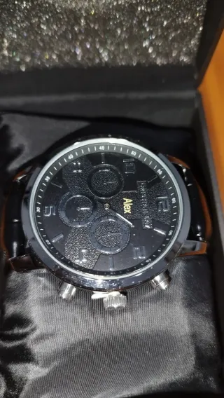 Reloj Estigma para hombre - esfera negra