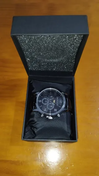 Reloj Estigma para hombre - esfera negra