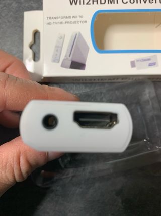 Adaptador Wii a HDMI Wii2HDMI Blanco