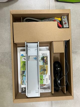 Nintendo Wii Negra Mario Kart Wii Pack