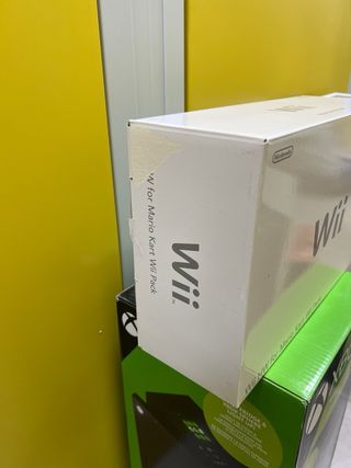 Nintendo Wii Negra Mario Kart Wii Pack