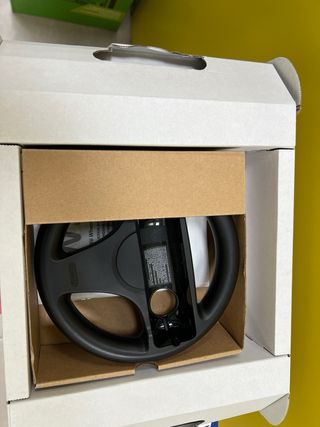 Nintendo Wii Negra Mario Kart Wii Pack