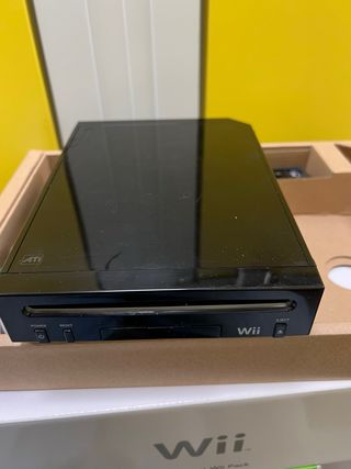 Nintendo Wii Negra Mario Kart Wii Pack