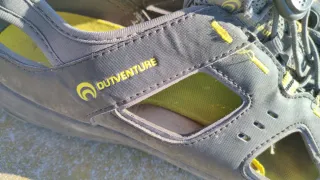 Outventure sandalias Senderismo Agua Hombre Gris