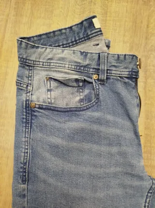 Pantalón vaquero hombre Slim azul