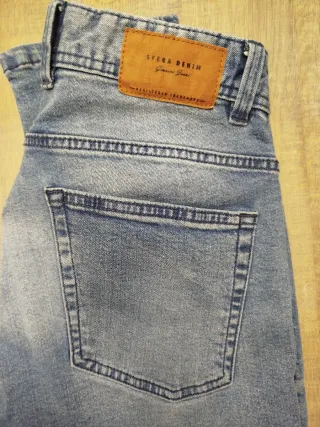 Pantalón vaquero hombre Slim azul