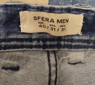 Pantalón vaquero hombre Slim azul