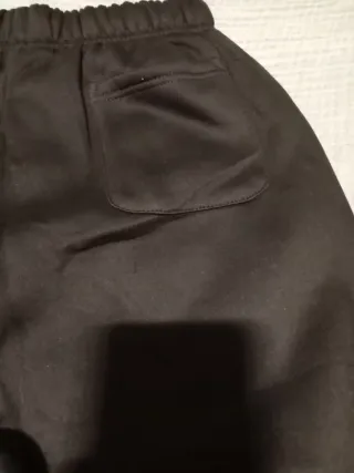 Pantalón chándal negro hombre