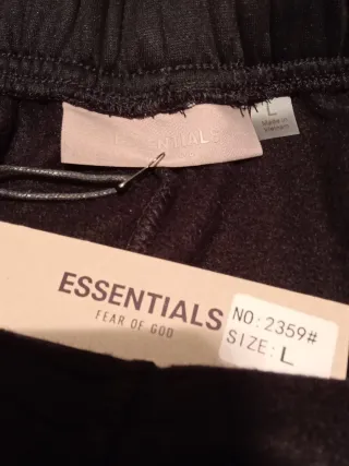 Pantalón chándal negro hombre