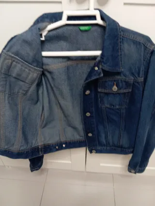 Cazadora Vaquera United Colors of Benetton Talla M