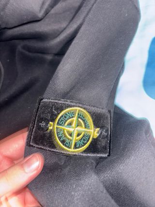Sudadera Stone Island Negra