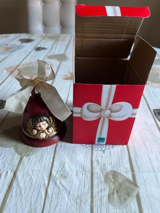 Campana Thun Angelo Rosso Oro Ceramica