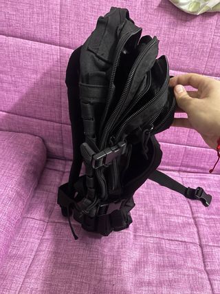 Mochila Táctica Militar Mil-Tec Negra