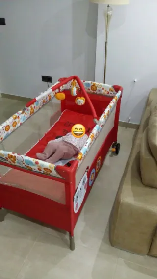 Parque cuna para bebé