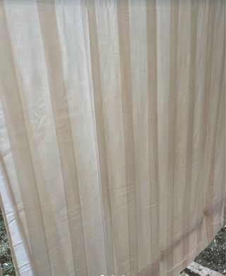 3 Tende Beige/Bianche 1,40x2,75
