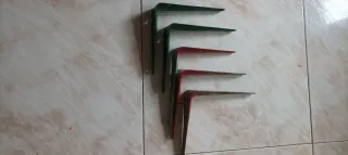 Soportes de pared metálicos (Set de 5)