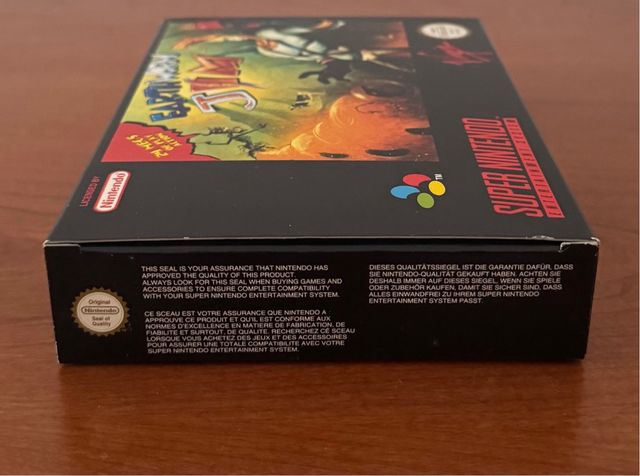 Earthworm Jim SNES (Super Nintendo)
