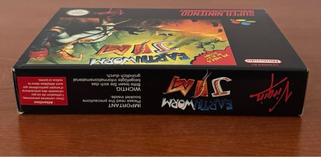 Earthworm Jim SNES (Super Nintendo)