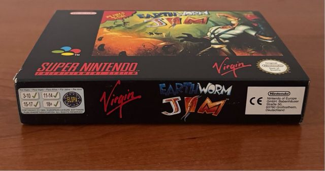 Earthworm Jim SNES (Super Nintendo)