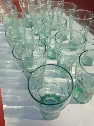 Vasos Coca-Cola de Vidrio 18 uni.