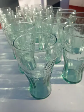 Vasos Coca-Cola de Vidrio 18 uni.