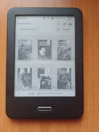 E-reader BQ Cervantes Negro