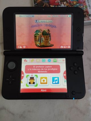 Nintendo 3DS XL Plata + 3 Juegos