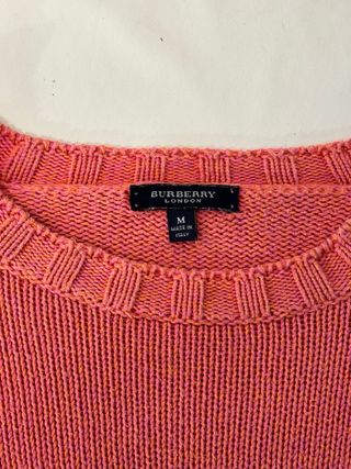 Maglione Burberry Rosa Taglia M