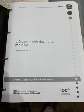 CFGM  Libro impreso preparado IOC