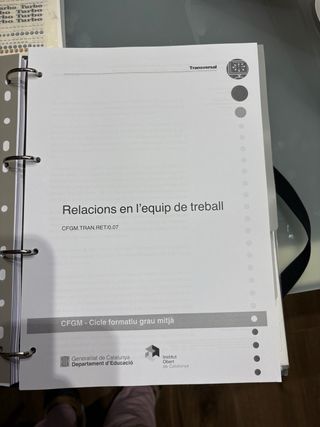 CFGM  Libro impreso preparado IOC