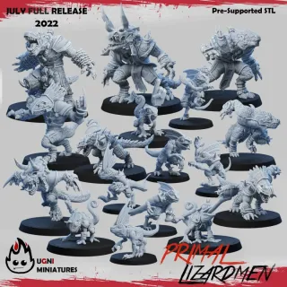 Equipo Hombres Lagarto Blood Bowl