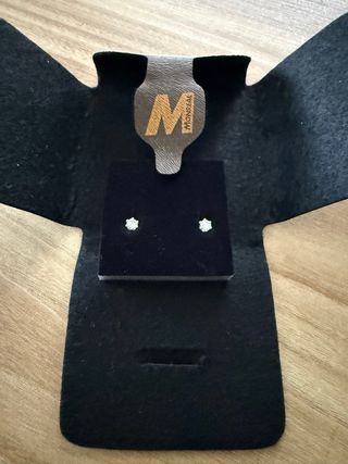 Pendientes Monreal Circonita Plata