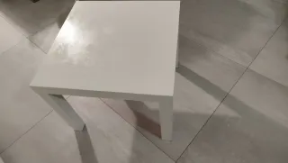 OFERTA Mesa cuadrada BLANCA