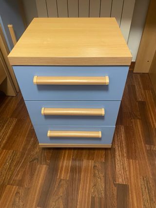 Habitación juvenil madera