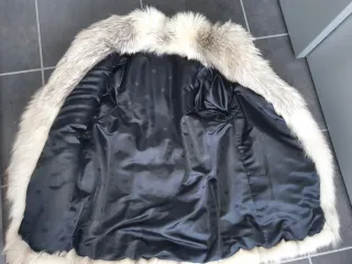 Pelliccia Volpe Argentata Canadese Vintage