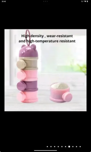 Dispensador Leche Apilable Infantil