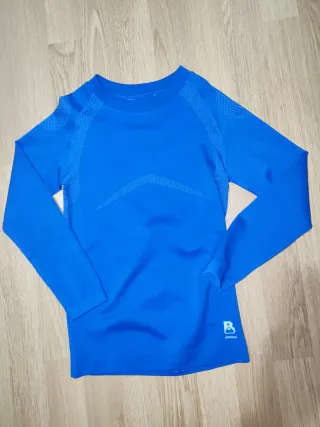 Camiseta térmica infantil azul