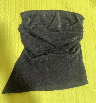 Top bandeau brillante