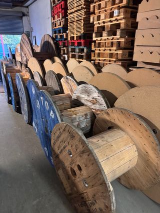 BOBINAS CARRETE MADERA CABLE CHILLPALET