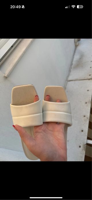 Sandalias tacón mule Lefties talla 40