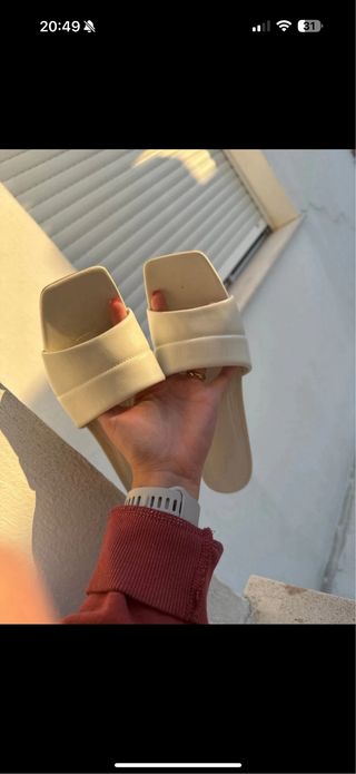 Sandalias tacón mule Lefties talla 40