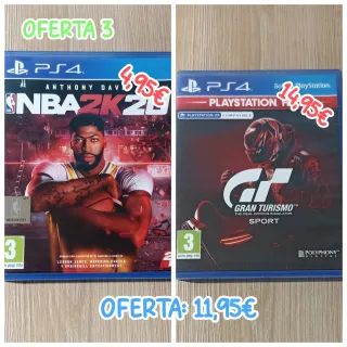 OFERTAS VIDEOJUEGOS PLAY 4