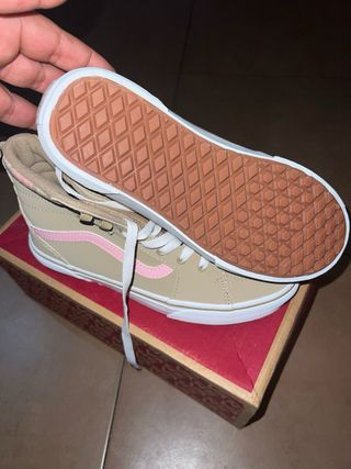 Botas Vans Beige y Rosa sin estrenar