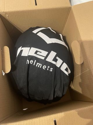Casco de moto HEBO negro
