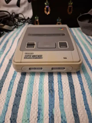 Super Nintendo SNES Console 1 chip rara