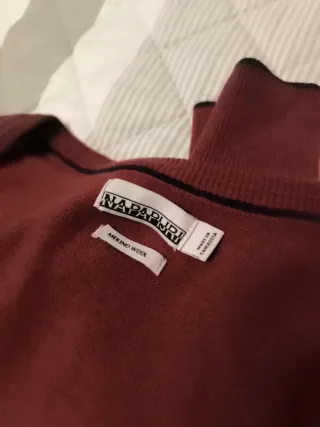 Jerseis Napapijri Lana. Cuello Pico XXL.